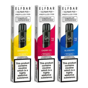 Elf Bar 600 Prefilled Pods (Pack of 2) - Snoow Tobacco