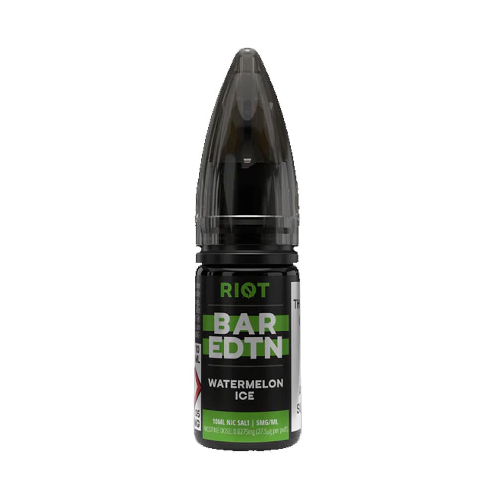 Watermelon Ice Riot Squad BAR EDTN 10ml Nic Salt E Liquid - 5mg