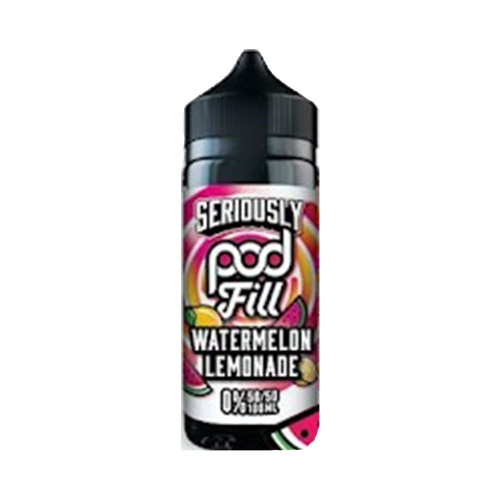 Watermelon Lemonade Doozy 100ml Seriously Pod Fill 50/50 Shortfill